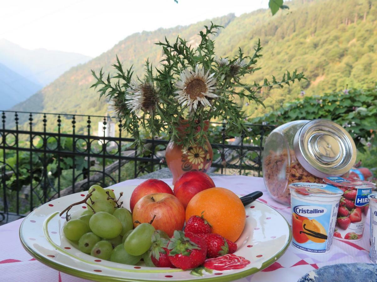 Da Erminia Bed and Breakfast Verdabbio Εξωτερικό φωτογραφία